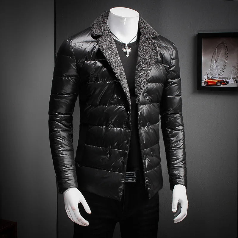 Jackets Winter Black Mens Parkas
