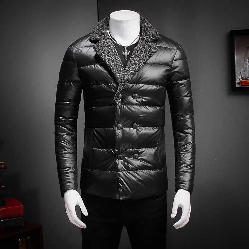 Jackets Winter Black Mens Parkas