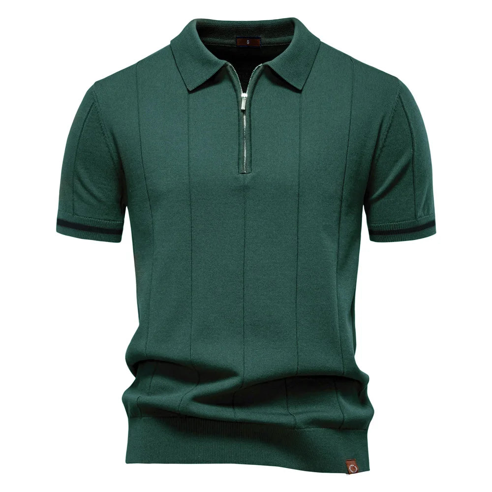 Men's Business Casual Polo Shirt