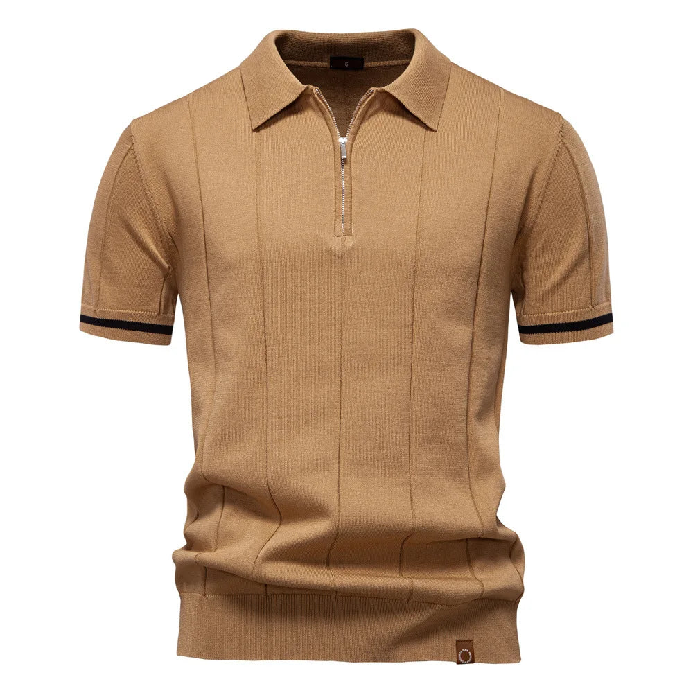 Men's Business Casual Polo Shirt