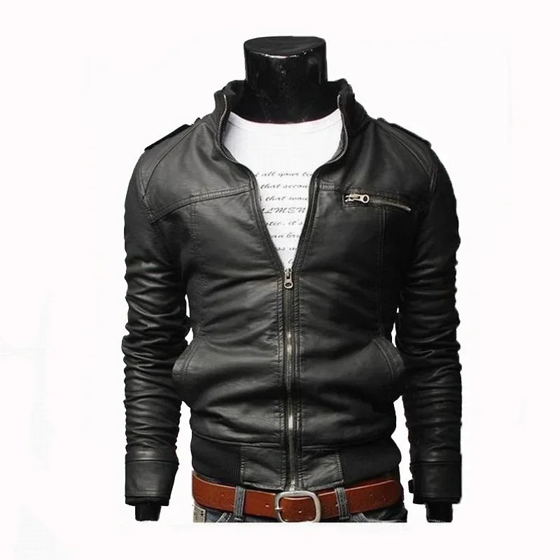 Leather Jacket Zippers  Men's