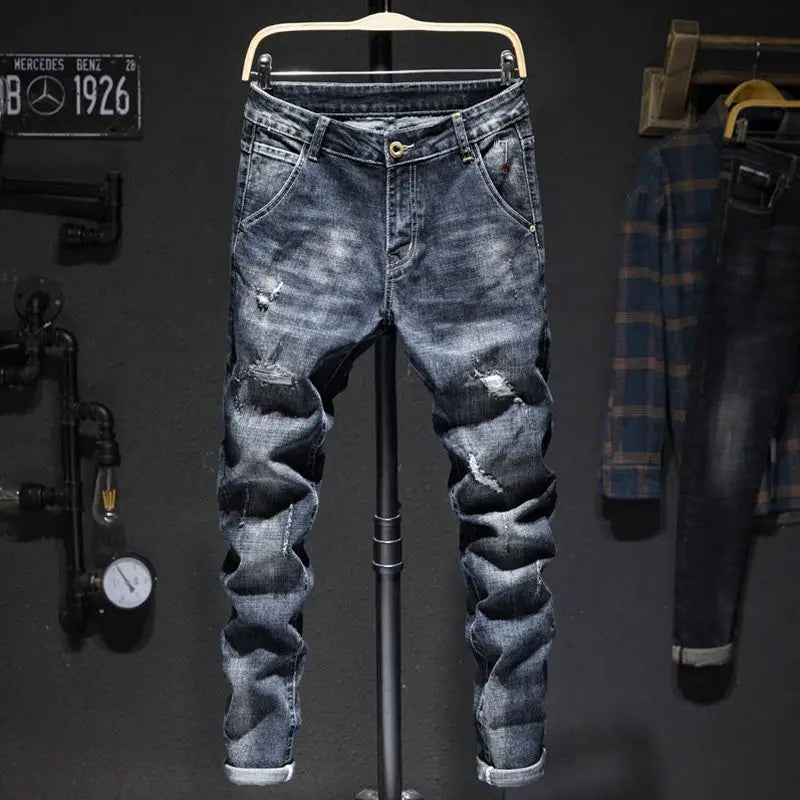 Heren Slim-Fit Stretch Jeans – Urban Style
