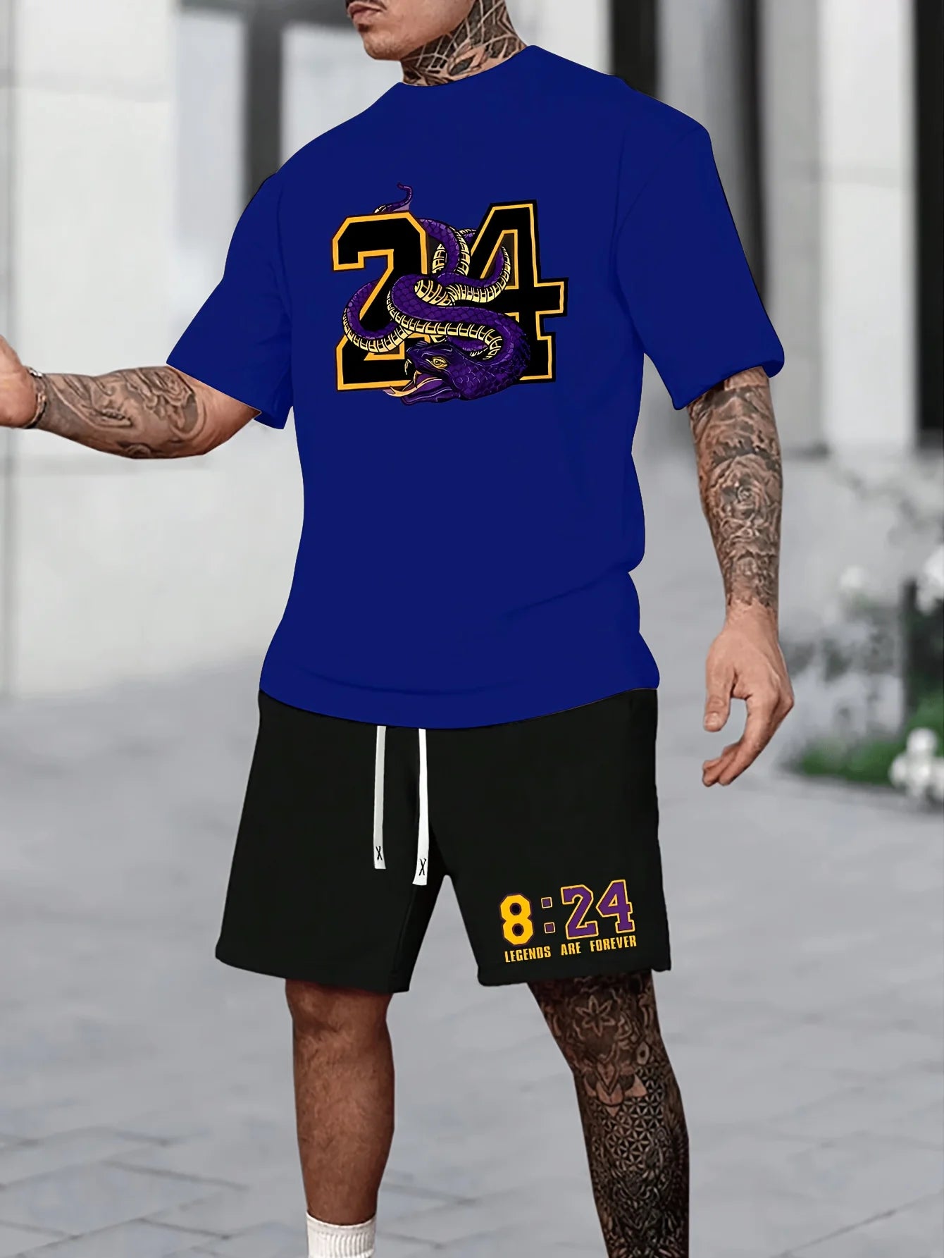 Chicago 32 Streetwear Set – Heren T-Shirt & Short