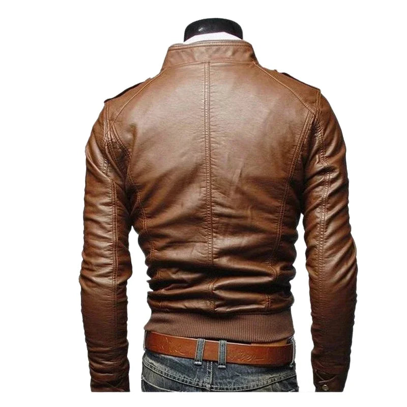 Leather Jacket Zippers  Men's