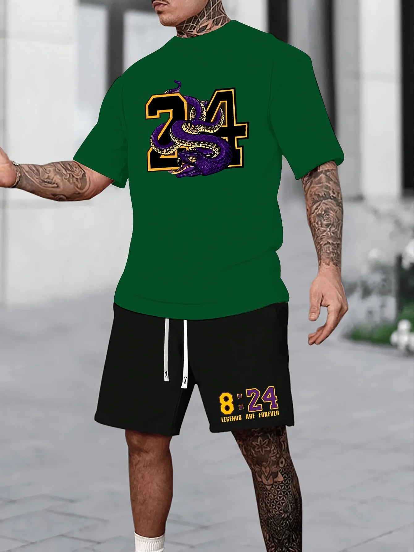 Chicago 32 Streetwear Set – Heren T-Shirt & Short