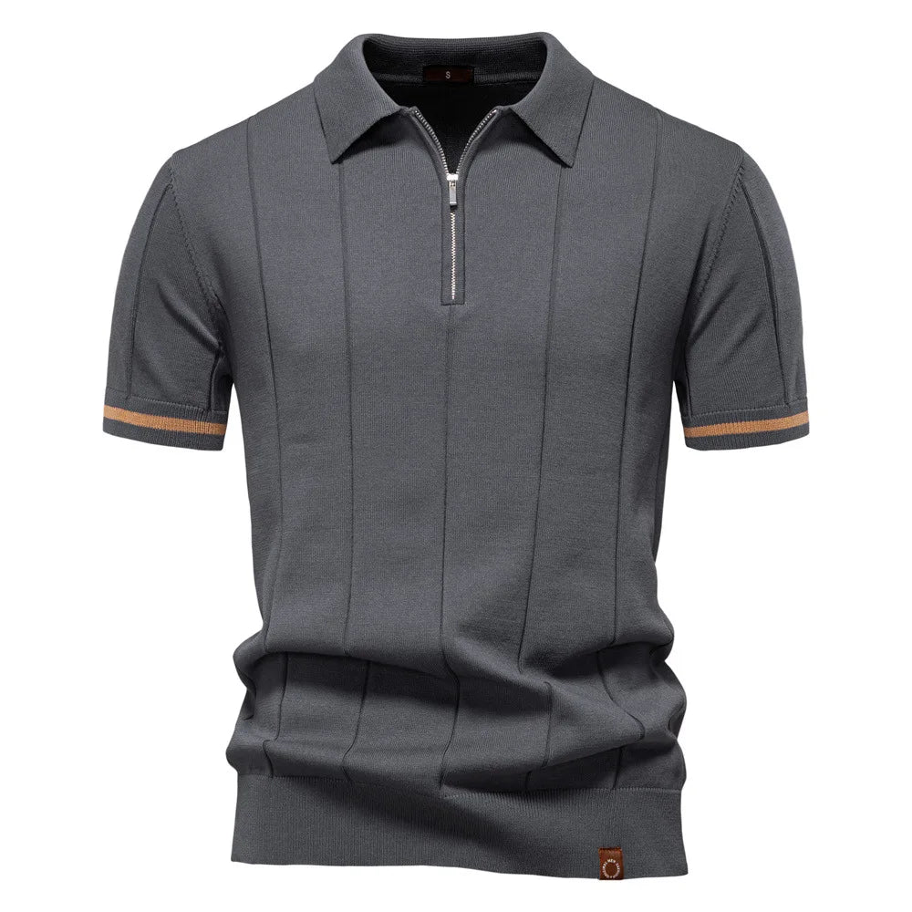Men's Business Casual Polo Shirt