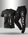 Milano Sport Set – Heren T-Shirt & Joggingbroek