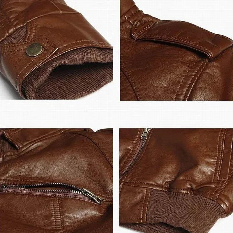 Leather Jacket Zippers  Men's