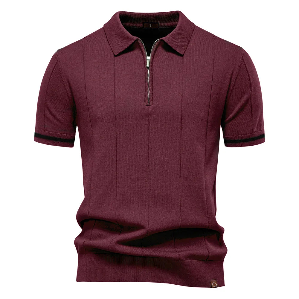 Men's Business Casual Polo Shirt