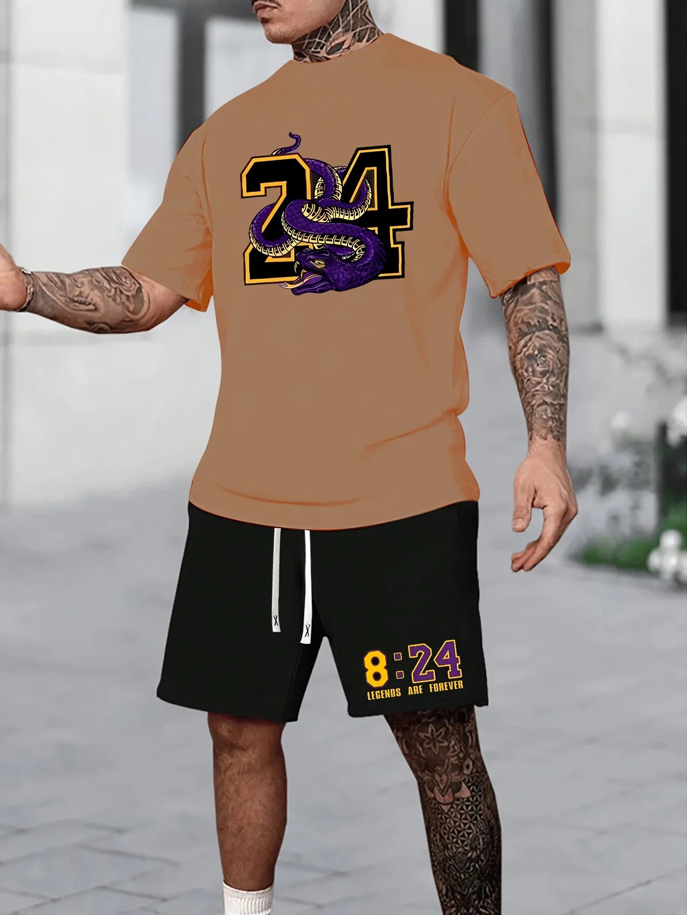 Chicago 32 Streetwear Set – Heren T-Shirt & Short