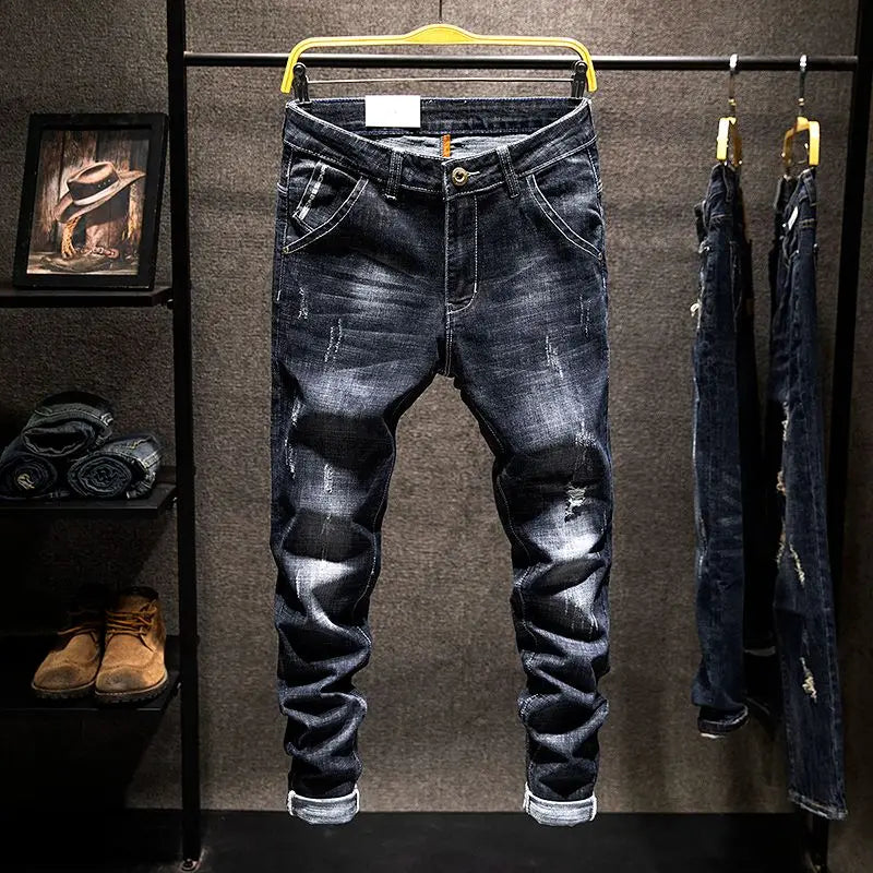 Heren Slim-Fit Stretch Jeans – Urban Style