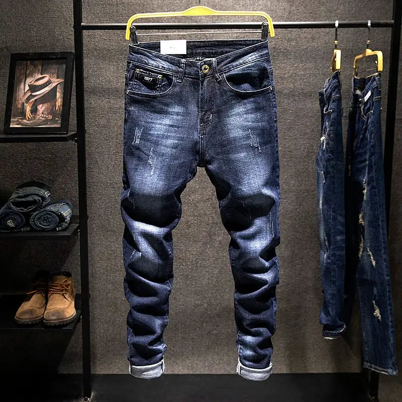 Heren Slim-Fit Stretch Jeans – Urban Style