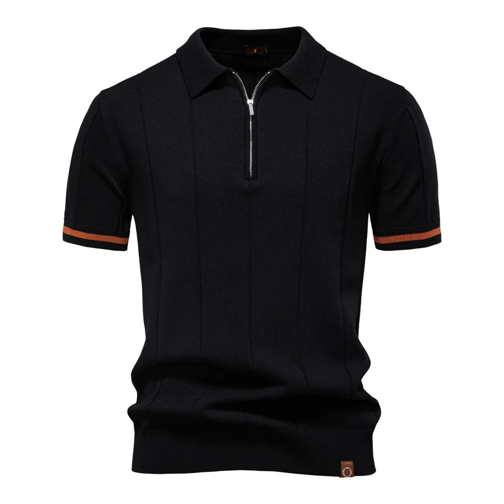 Men's Business Casual Polo Shirt
