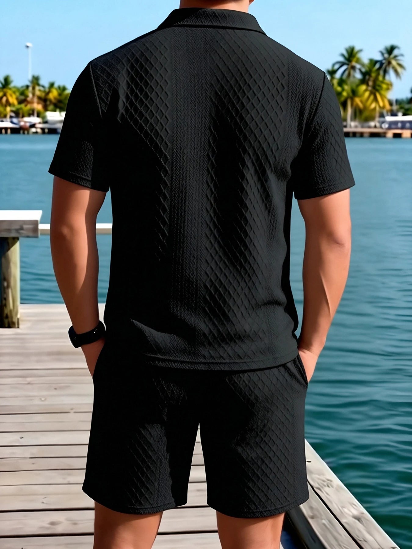 Heren Premium Zomerset – Polo & Short.