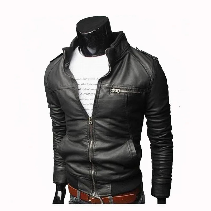 Leather Jacket Zippers  Men's