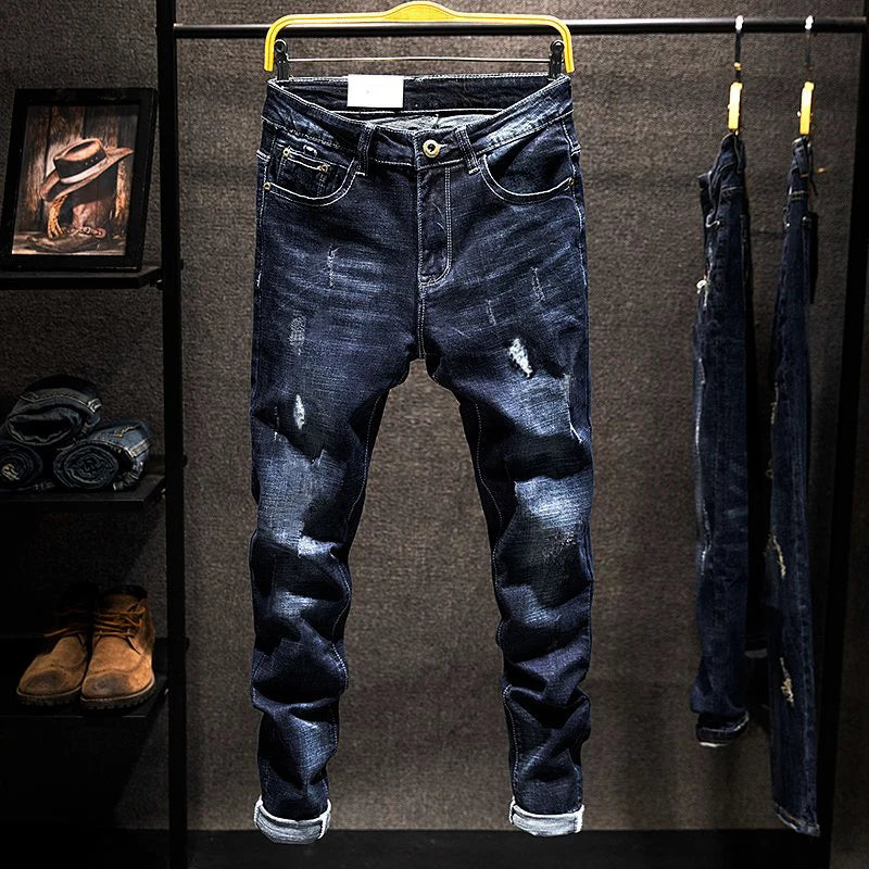 Heren Slim-Fit Stretch Jeans – Urban Style