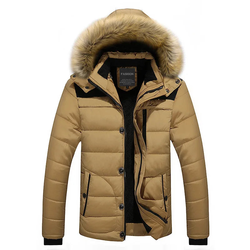 Winter Men  Jackets Casual Parkas