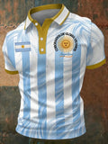 Argentine Fan Football Polo Shirt