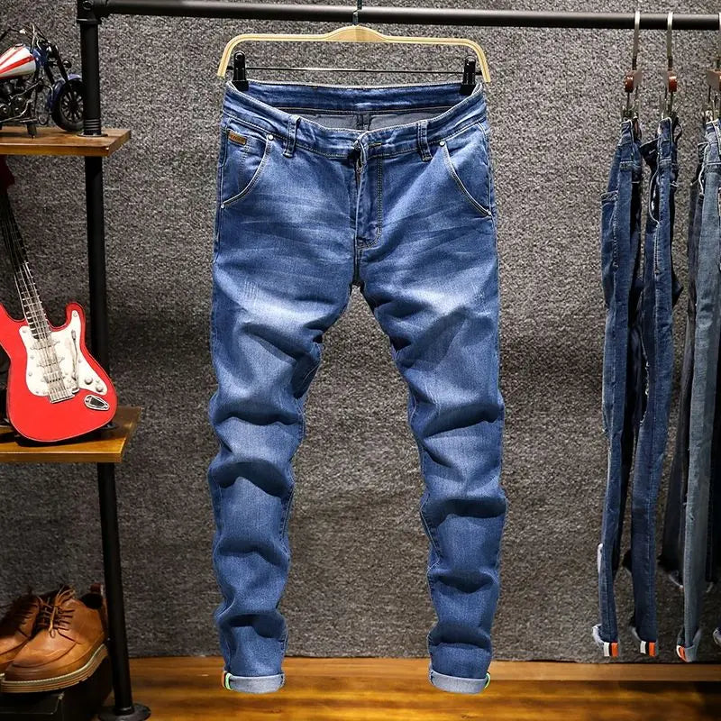 Heren Slim-Fit Stretch Jeans – Urban Style