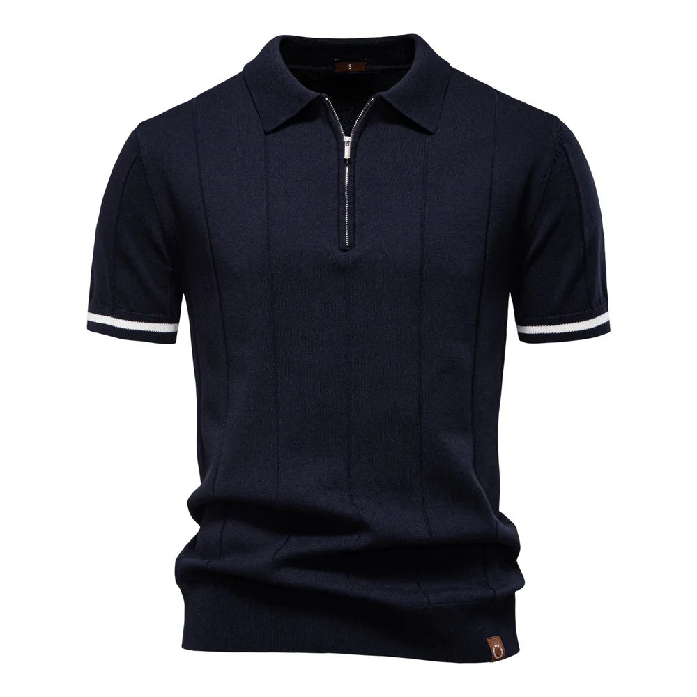 Men's Business Casual Polo Shirt