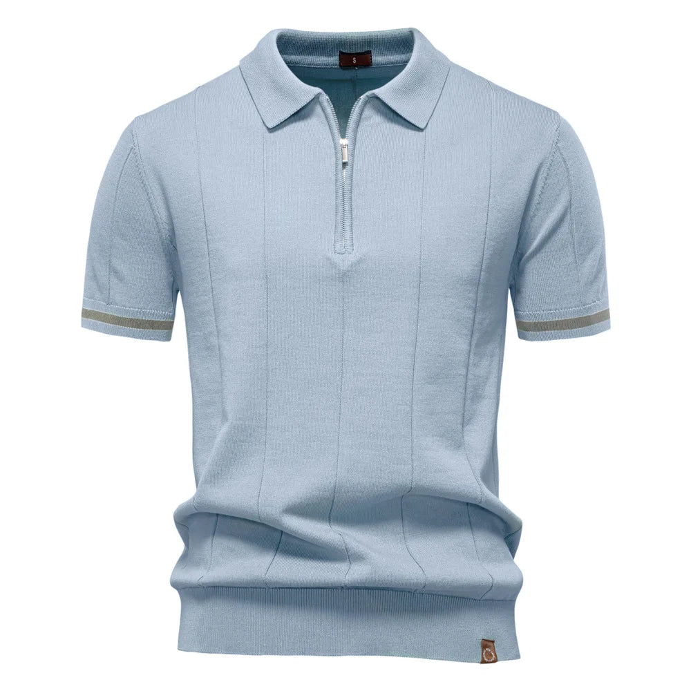 Men's Business Casual Polo Shirt