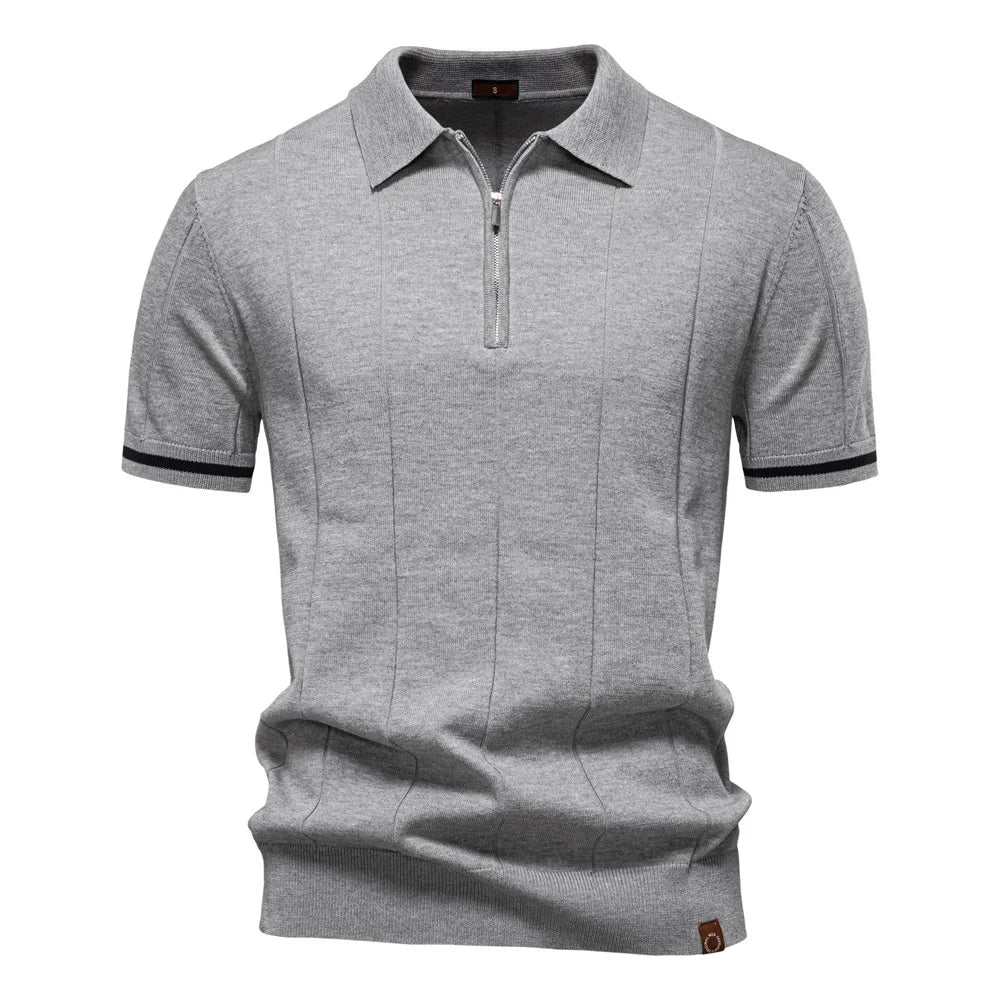 Men's Business Casual Polo Shirt