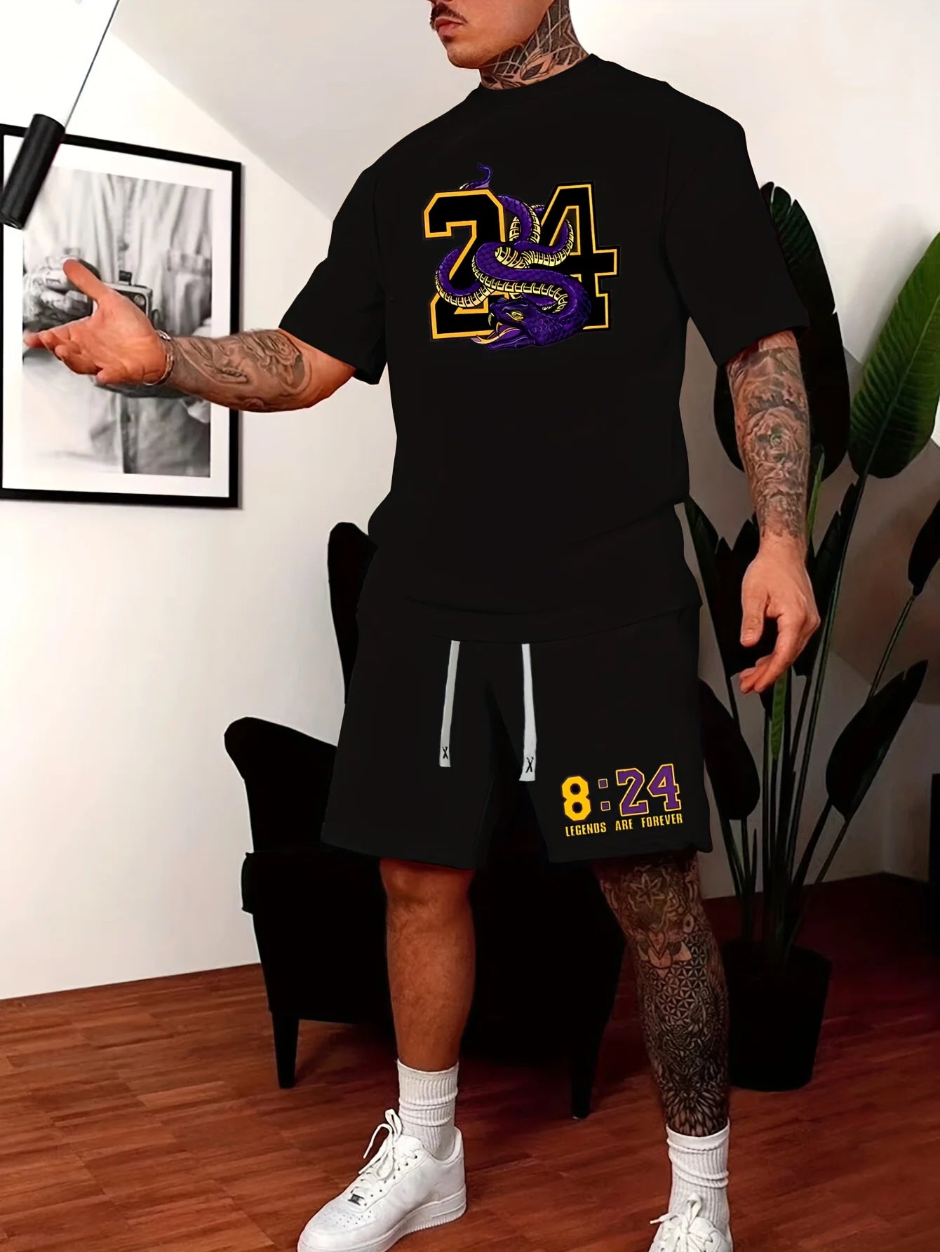 Chicago 32 Streetwear Set – Heren T-Shirt & Short