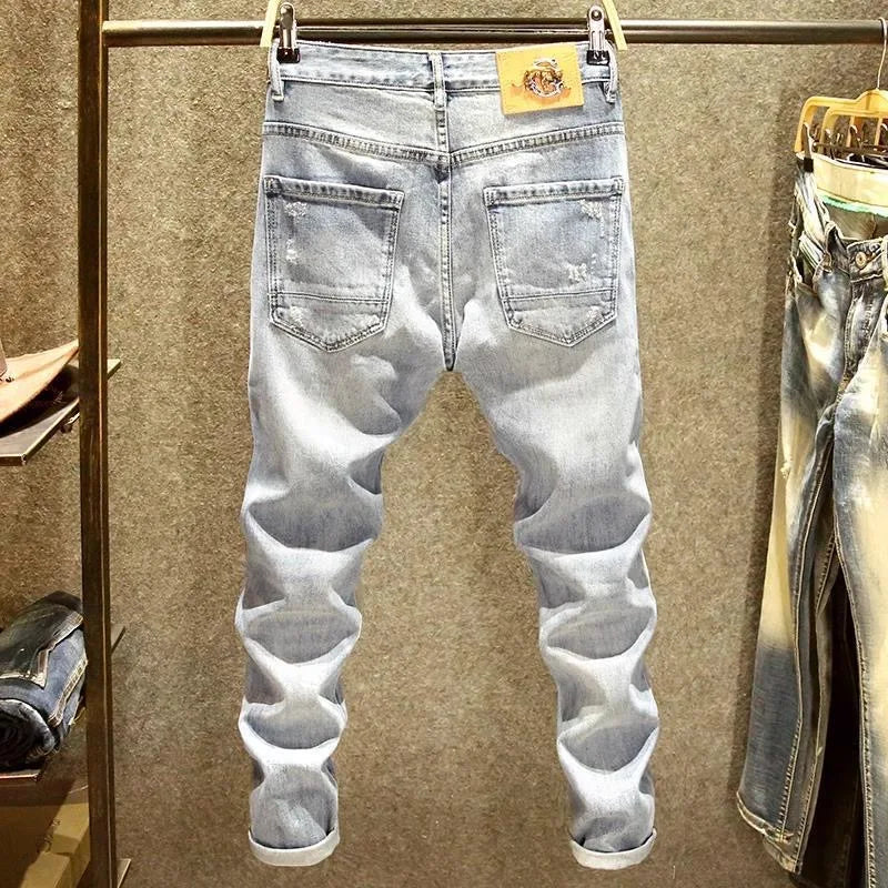 Denim Men Casual Sports High Quality Jeans