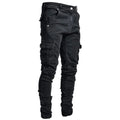 Heren Cargo Slim-Fit Jeans – Urban Style