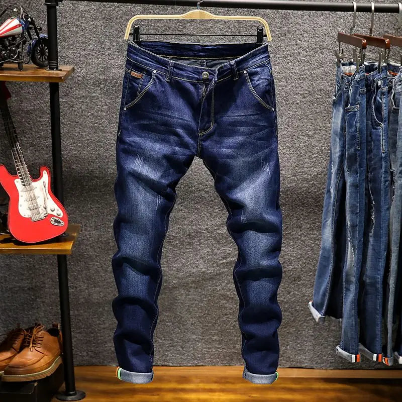 Heren Slim-Fit Stretch Jeans – Urban Style