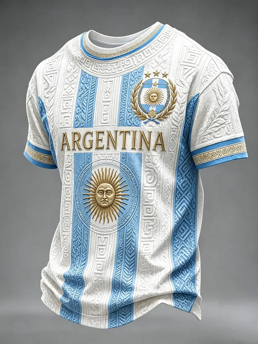 Argentine Fan Football Training T-Shirt