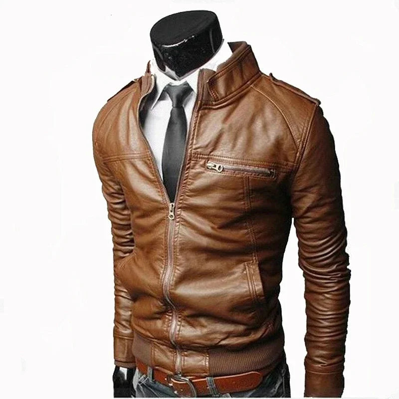 Leather Jacket Zippers  Men's
