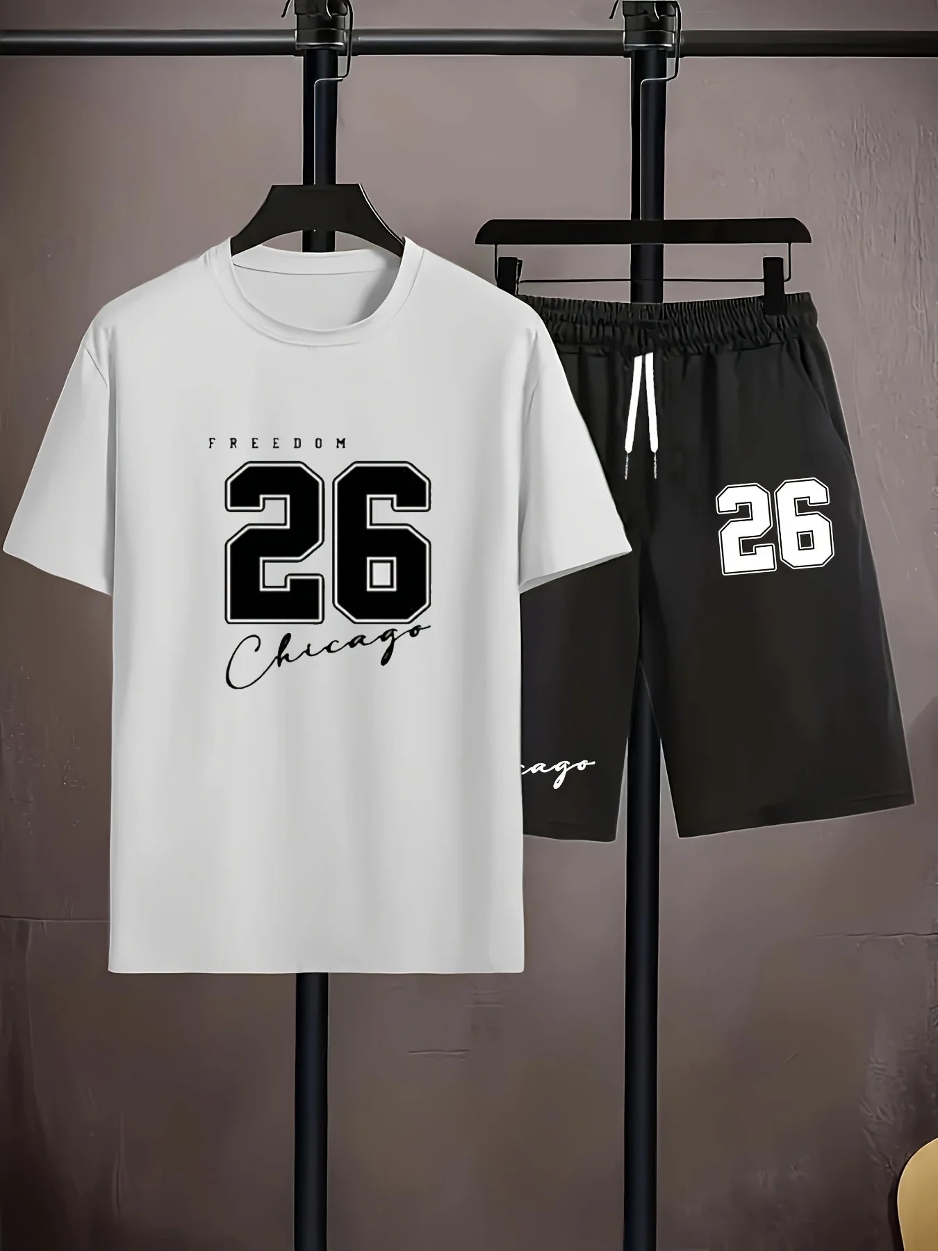 Chicago 32 Streetwear Set – Heren T-Shirt & Short