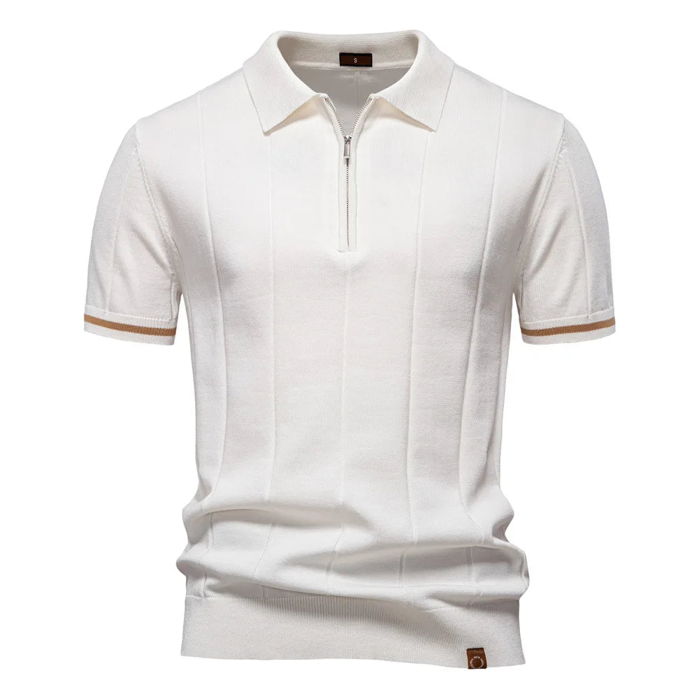 Men's Business Casual Polo Shirt