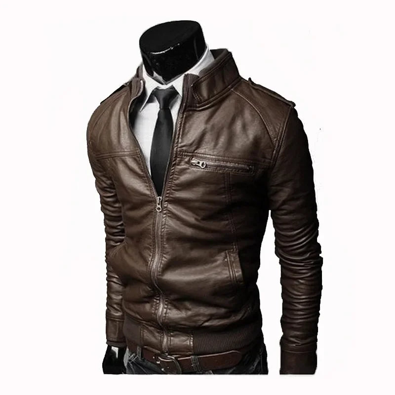 Leather Jacket Zippers  Men's
