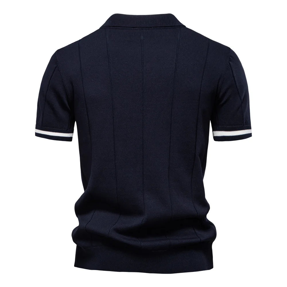 Men's Business Casual Polo Shirt