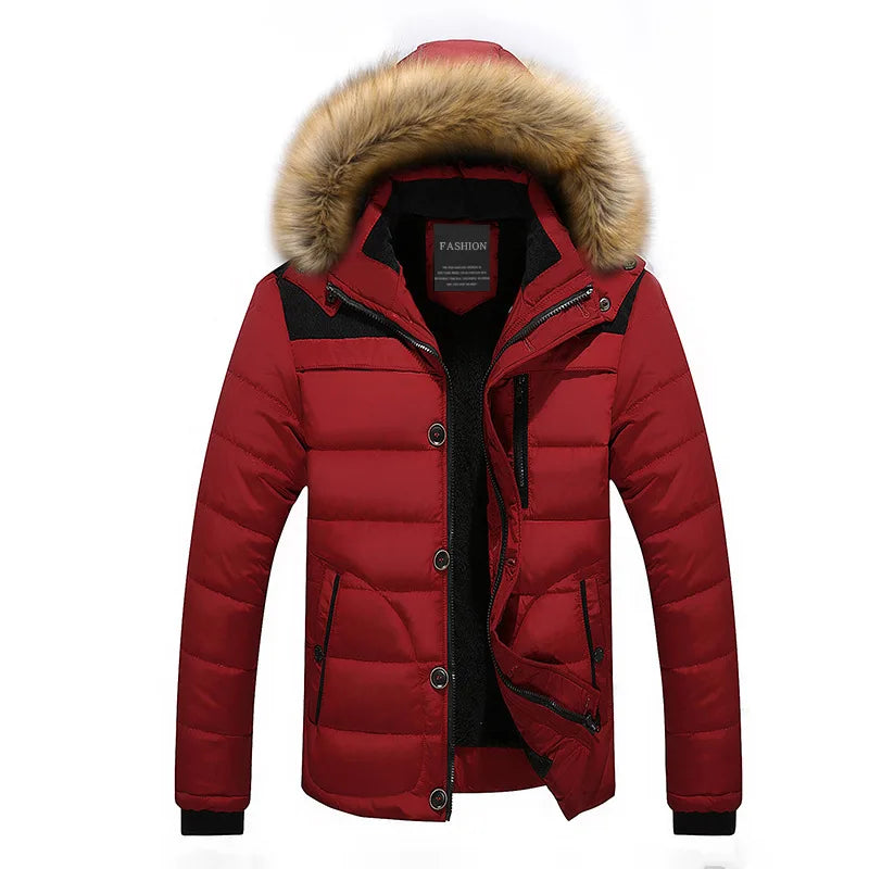 Winter Men  Jackets Casual Parkas