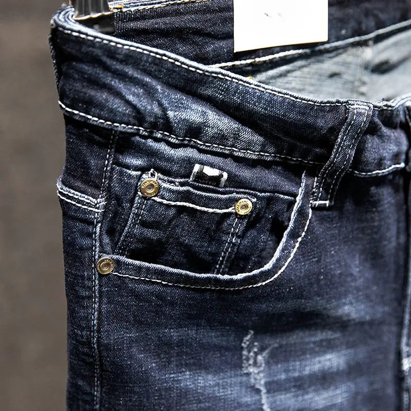 Heren Slim-Fit Stretch Jeans – Urban Style
