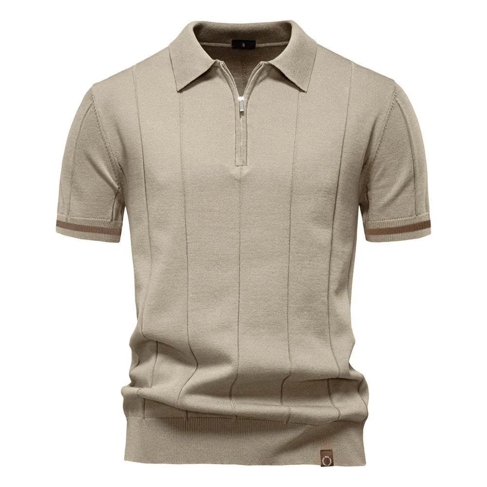 Men's Business Casual Polo Shirt